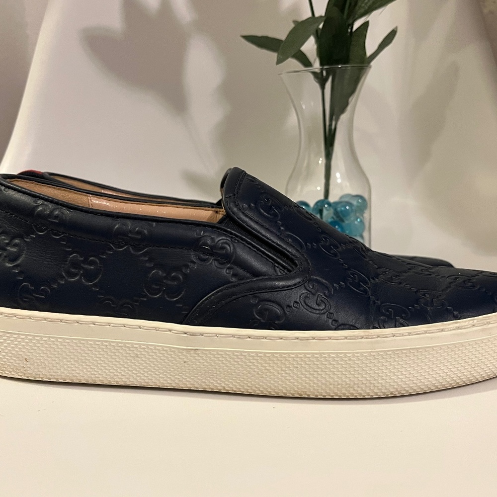 GUCCI Guccissima Dublin Slip On Sneakers - Picture 5 of 11